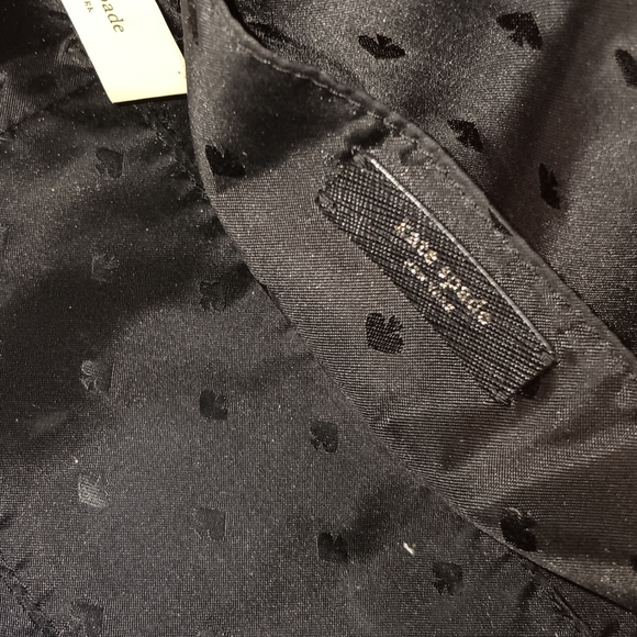 Kate Spade -  Black and Cream Floral Satchel - Picture 10 of 10